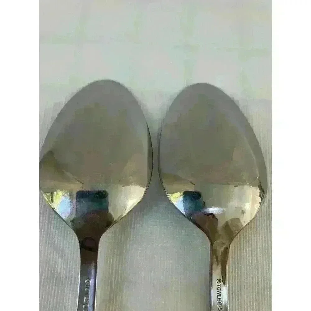 Lot of 2 Towle Living‎ Collection Dinner Spoons Stainless TWS505